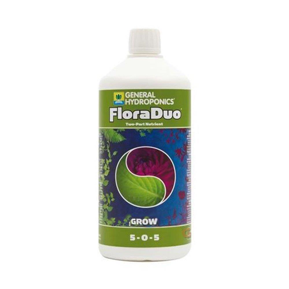General Hydroponics FloraDuo Grow Hardwater 1 litre