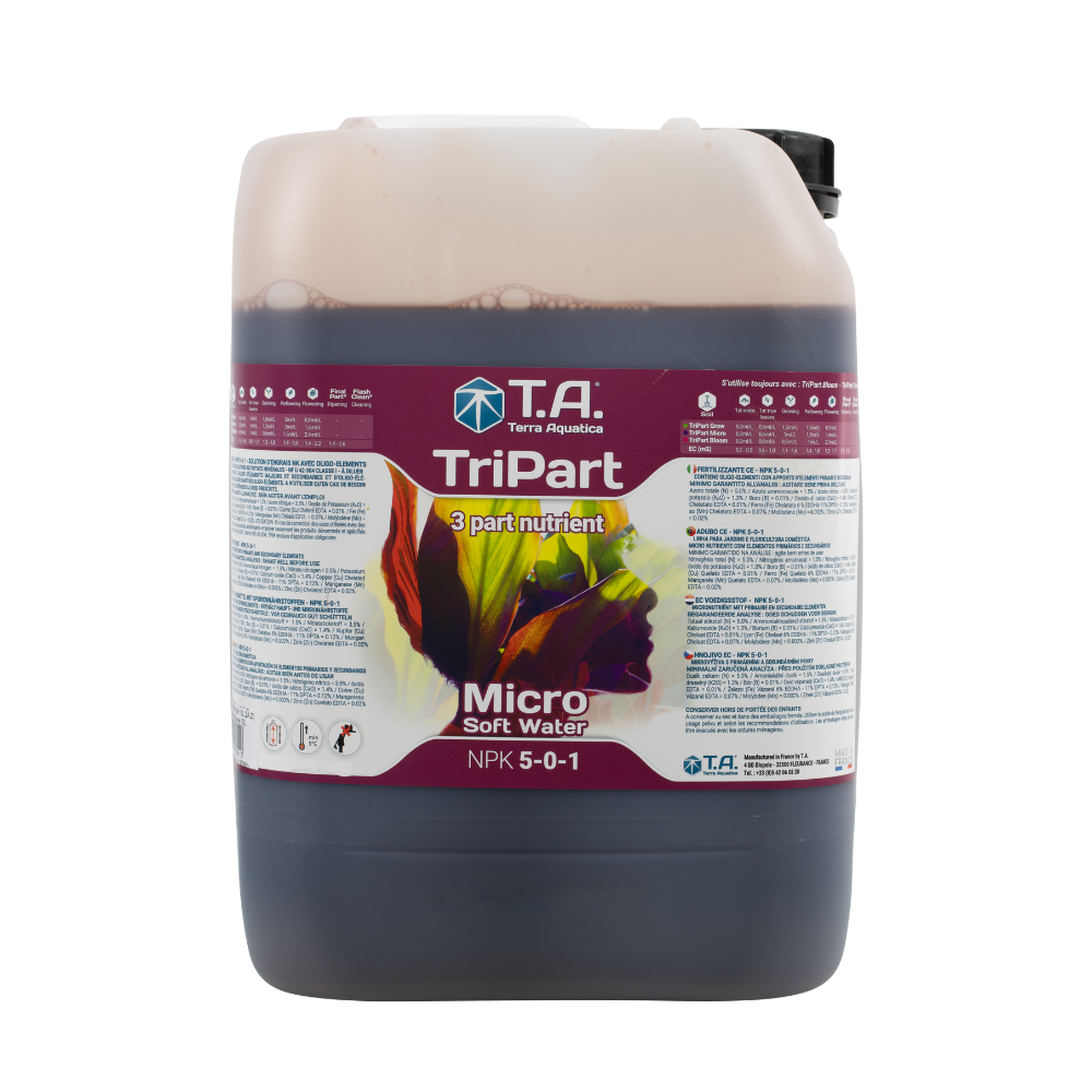 Terra Aquatica TriPart Micro Softwater 10 litre