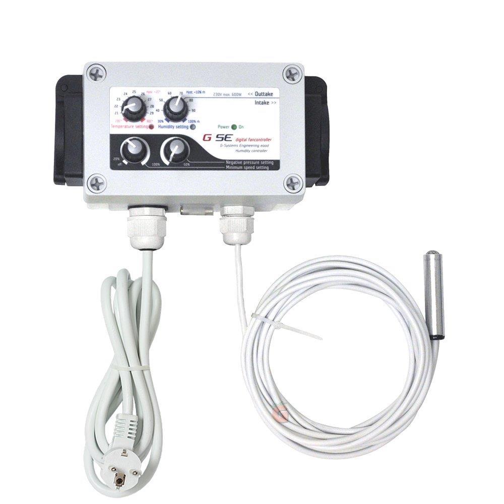 G-Systems Nem/Isı/Negatif Basınç Kontrolör 2 AMP
