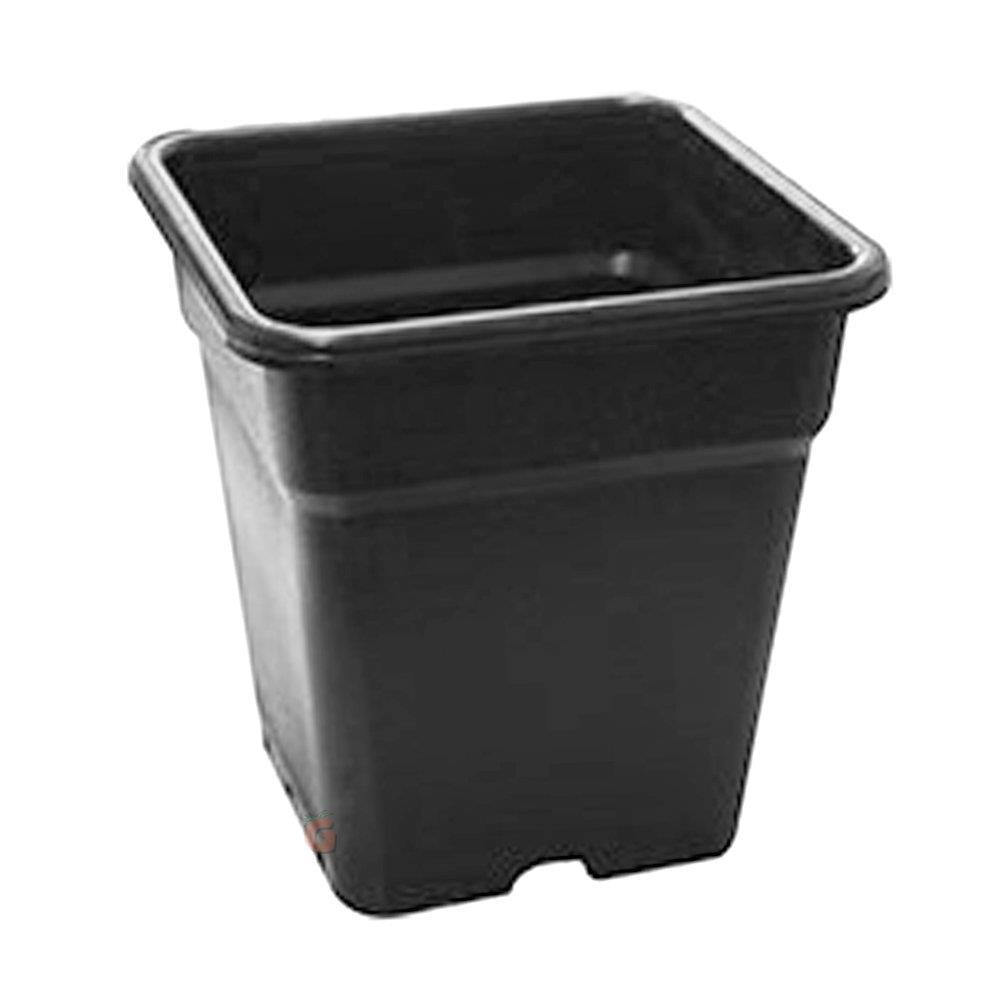 Siyah Kare Saksı 2.5 litre