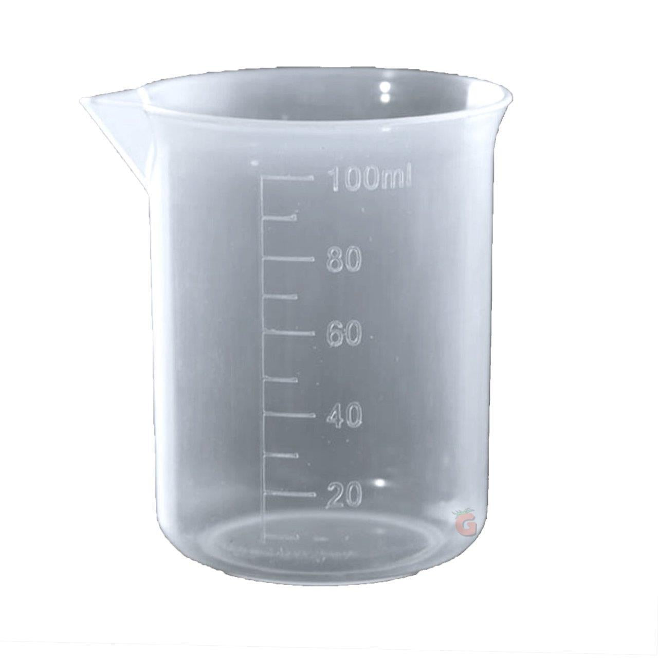 Plastik Sıvı Ölçüm Bardağı 100 ml