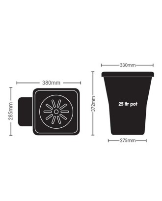 Autopot XL 2 Saksılı Kit 